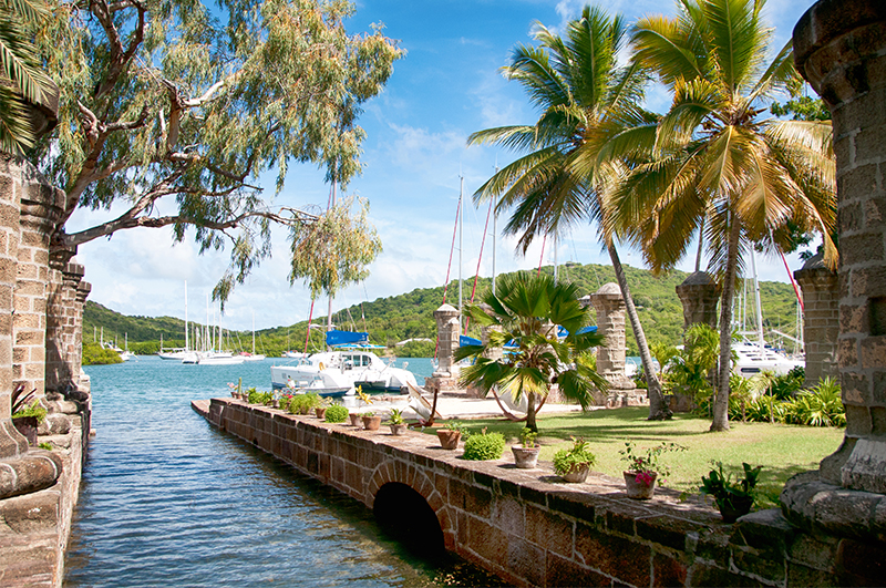 How to choose the best Carribean Island for your honeymoon - Caribbean honeymoons - Nelsons Dockyard
