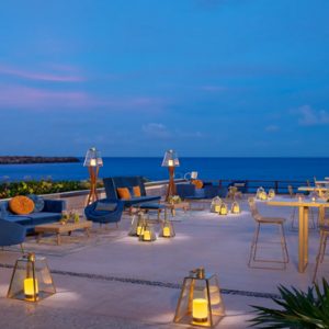 Mexico Honeymoon Packages Dream Jade Resort & Spa Cocktail Setup On Terrace