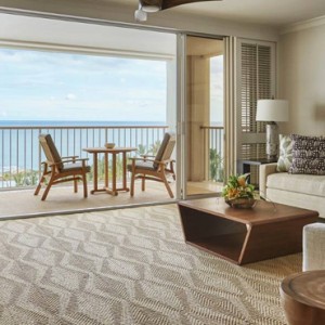 Oceanfront Junior Suite 7 - Four Seasons O Ahu at Ko Olina - Luxury Hawaii Honeymoon Packages