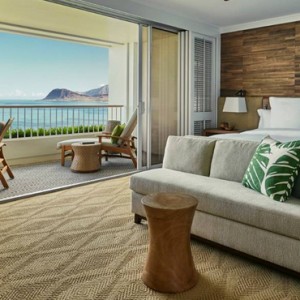 Prime Ocean Front One Bedroom Suite 7 - Four Seasons O Ahu at Ko Olina - Luxury Hawaii Honeymoon Packages