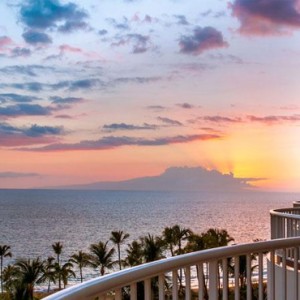 Hawaii Honeymoon Packages Fairmont Kea Lani Sunset