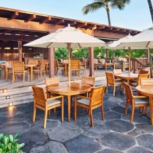 Hawaii Honeymoon Packages Four Seasons Hualalai Hawaii Big Island Hualalai Grille