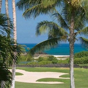 Hawaii Honeymoon Packages Four Seasons Hualalai Hawaii Big Island Ocean Golf View Room