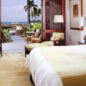 Hawaii Honeymoon Packages Four Seasons Hualalai Hawaii Big Island Ocean View Deluxe Room