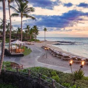 Hawaii Honeymoon Packages Four Seasons Hualalai Hawaii Big Island Beach