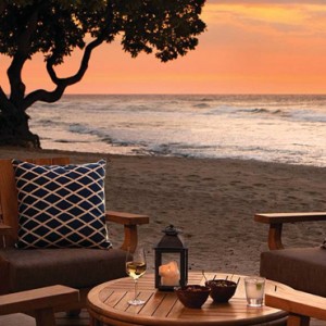 Hawaii Honeymoon Packages Four Seasons Hualalai Hawaii Big Island Dining