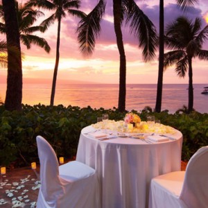 Hawaii Honeymoon Packages Westin Maui Resort And Spa Dining