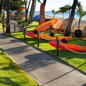 Hawaii Honeymoon Packages Westin Maui Resort And Spa Running Path