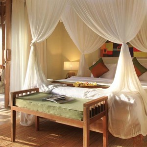 Bed- Puri Gangga Bali - Luxury Bali honeymoons