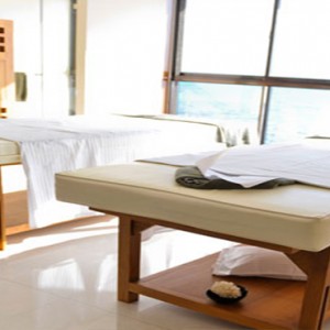 Coco de Mer & Black Parrot Suites - Luxury Seychelles Honeymoon Packages - Couple spa treatment room