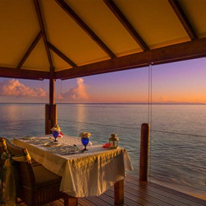 Coco de Mer & Black Parrot Suites - Luxury Seychelles Honeymoon Packages - Private dining