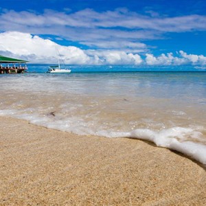 Coco de Mer & Black Parrot Suites - Luxury Seychelles Honeymoon Packages - beach view