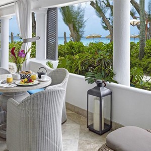 Colony Club - Barbados Honeymoon - Honeymoon Dream - ocean view room lounge