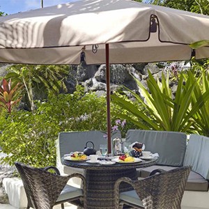 Colony Club - Barbados Honeymoon - Honeymoon Dream - patio