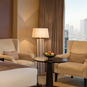 Grand Room Marina View - The Address Dowtown Dubai Marina - Luxury dubai Honeymoons