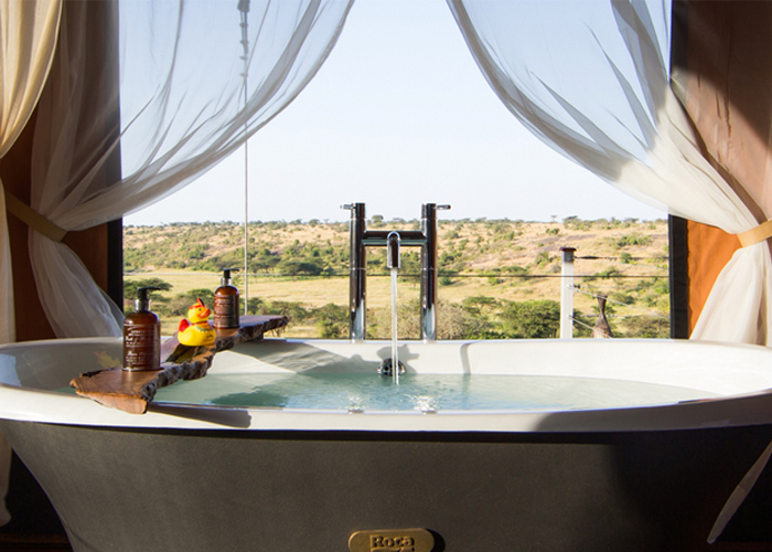 Kenya - The worlds best bathtubs with a view - Luxury Holidays