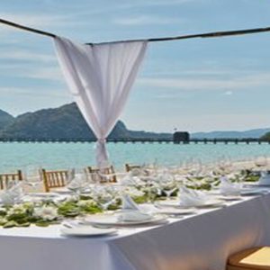 Malaysia Honeymoon Packages The Westin Langkawi Resort And Spa Beach Wedding Reception