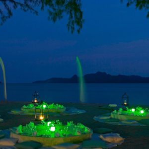 Malaysia Honeymoon Packages The Westin Langkawi Resort And Spa Beachside Dinner