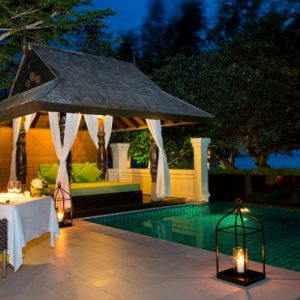 Malaysia Honeymoon Packages The Westin Langkawi Resort And Spa Villa Barbeque Setting