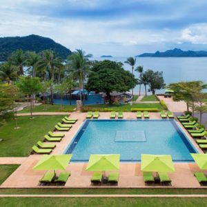 Malaysia Honeymoon Packages The Westin Langkawi Resort And Spa Aerial View Of Kids Pool
