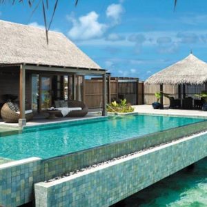 Maldives Honeymoon Packages Shangri La’s Villingili Resort And Spa Villa Muthee Deck And Infinity Pool