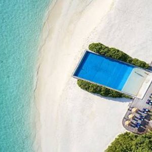 Maldives Honeymoon Packages Sun Siyam Olhuveli Aerial View Of Exterior Pool