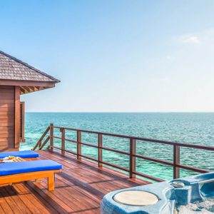 Maldives Honeymoon Packages Sun Siyam Olhuveli Prestige Jacuzzi Water Villa