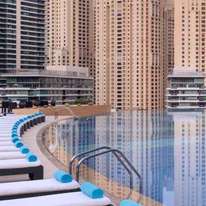 Pool 2 - The Address Dowtown Dubai Marina - Luxury dubai Honeymoons