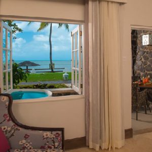 St Lucia Honeymoon Packages Sandals Halcyon Beach Beachfront Club Level Walkout Room W Patio Tranquility Soaking Tub2