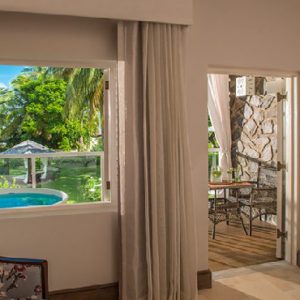 St Lucia Honeymoon Packages Sandals Halcyon Beach Oceanview Club Level Room W Balcony Tranquility Soaking Tub2