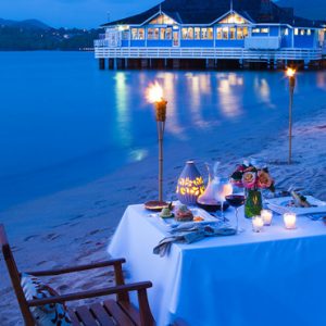 St Lucia Honeymoon Packages St Lucia Weddings Dining