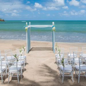 St Lucia Honeymoon Packages St Lucia Weddings Wedding Beach Setup