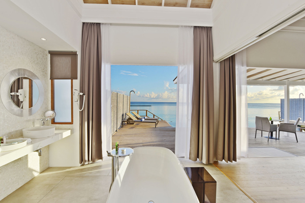 Watervilla 1 - Sam and Michelle Takeaway wedding - the Honeymoon - Luxury Maldives Honeymoons