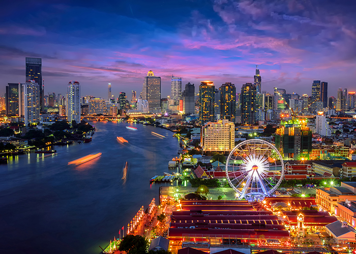 asiatique - 8 places to shop in bangkok - luxury bangkok honeymoons