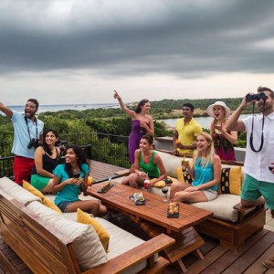 cinnamon wild yala-sri lanka honeymoon packages-the roof top bar 1