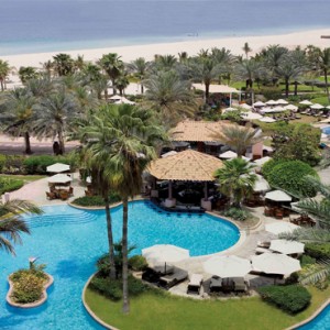 exterior 2 - the ritz carlton dubai - luxury dubai honeymoon packages