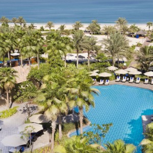 exterior - the ritz carlton dubai - luxury dubai honeymoon packages