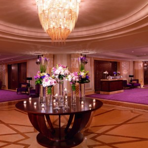 reception - the ritz carlton dubai - luxury dubai honeymoon packages