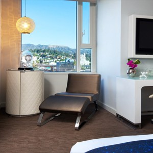 w hotel hollywood - las angles - honeymoon dreams - cool corner room