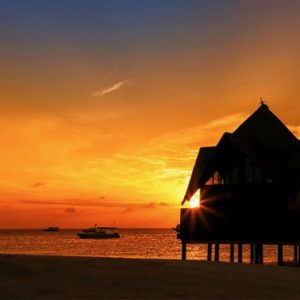 Sunset 3 Dhigufaru Island Resort Maldives Honeymoons