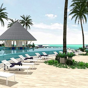 Beach Club - Luxury Maldives Honeymoons - Kandima Island Resort