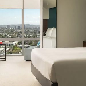 Los Angeles Honeymoon Packages Andaz West Hollywood 1 King Bed Sunset Boulevard View