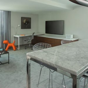 Los Angeles Honeymoon Packages Andaz West Hollywood ADA King Suite 2