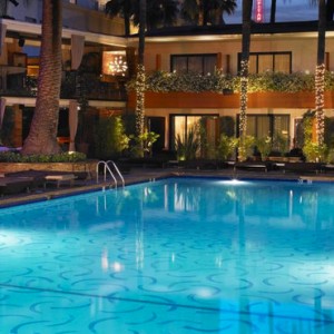 Los Angeles Honeymoon Packages Hollywood Roosevelt Hotel Pool