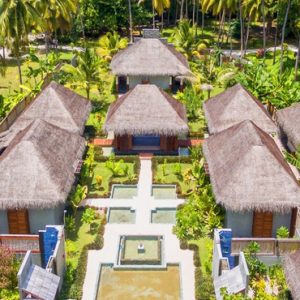 Maldives Honeymoon Packages Furaveri Island Maldives Aerial View Of Spa And Wellness