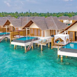 Maldives Honeymoon Packages Furaveri Island Resort & Spa Sunset Ocean Pool Villa