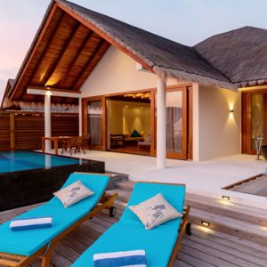 Maldives Honeymoon Packages Furaveri Island Resort & Spa Sunset Ocean Pool Villa5