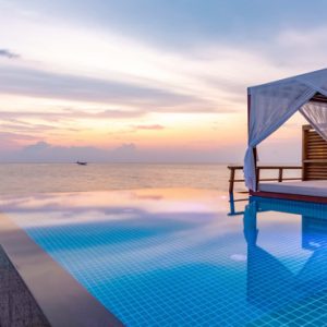 Maldives Honeymoon Packages Furaveri Island Resort & Spa Sunset Ocean Pool Villa6