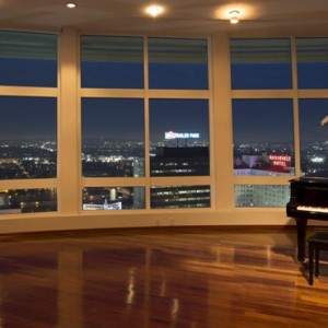 Panorama suite - Loews Hollywood Hotel - luxury los angeles honeymoon packages