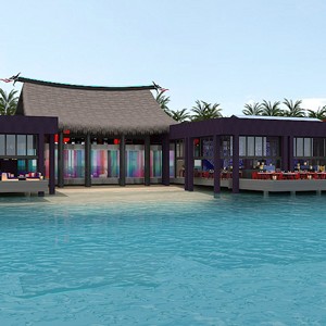 Sea Dragon and Forbidden Bar - Luxury Maldives Honeymoons - Kandima Island Resort